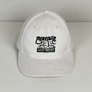 Vintage Dick’s Last Resort Orlando Otto Embroidered White Strapback Hat